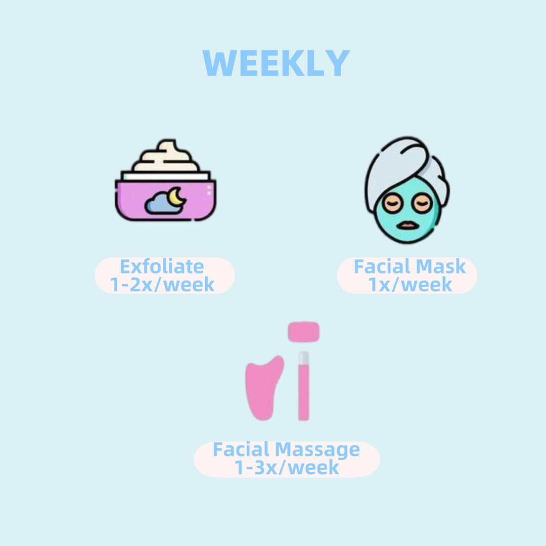 WEEKLY SKINCARE