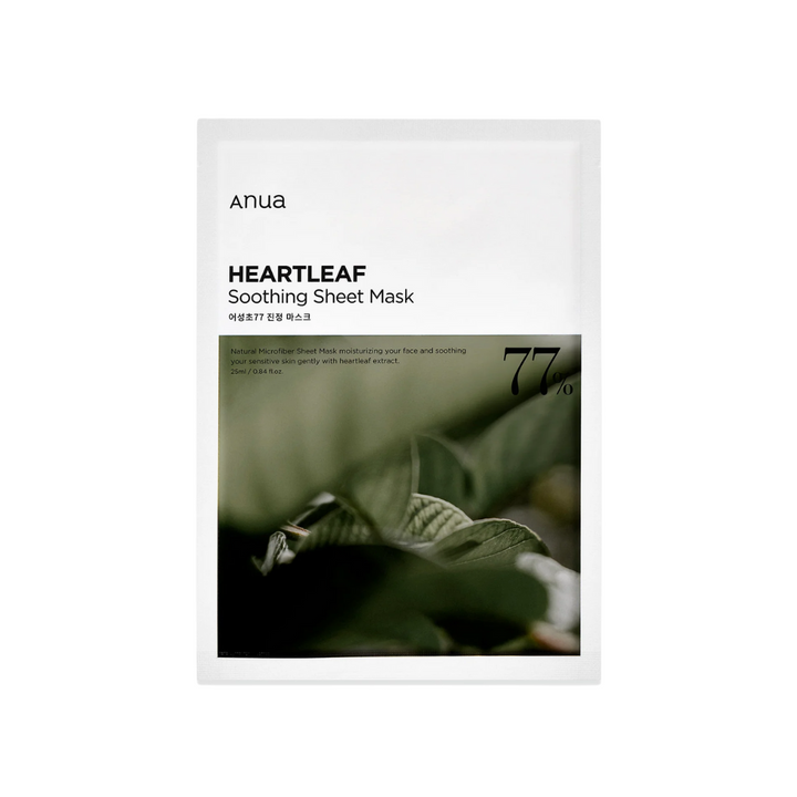 Anua Heartleaf 77% Soothing Sheet Mask 25ml