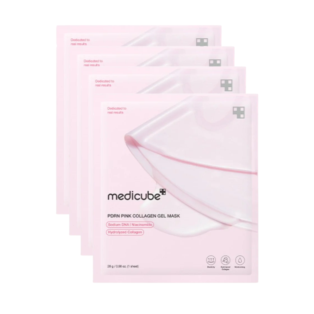 Medicube PDRN Pink Collagen Gel Mask 1 Sheet/4 sheets