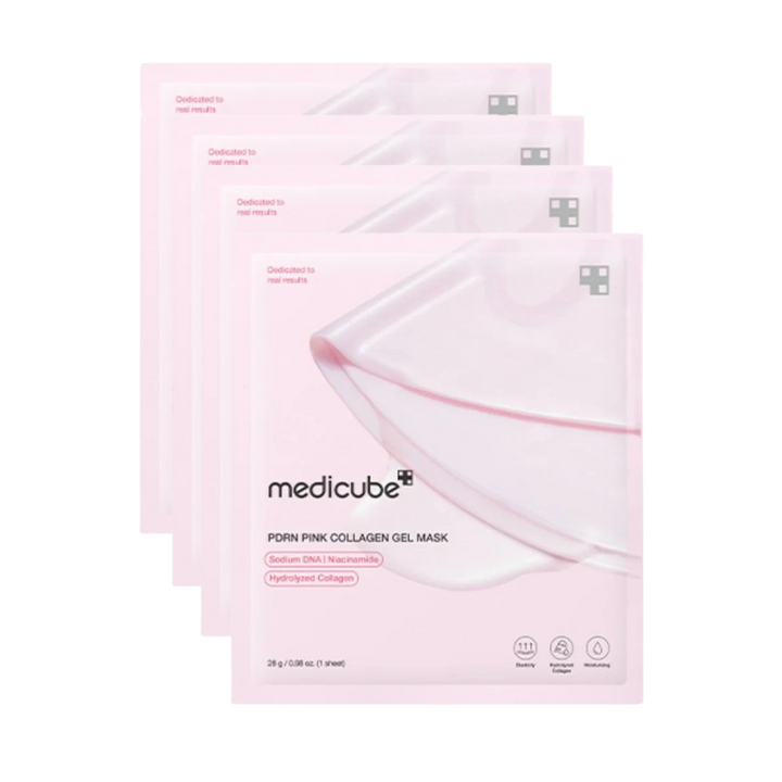 Medicube PDRN Pink Collagen Gel Mask 1 Sheet/4 sheets