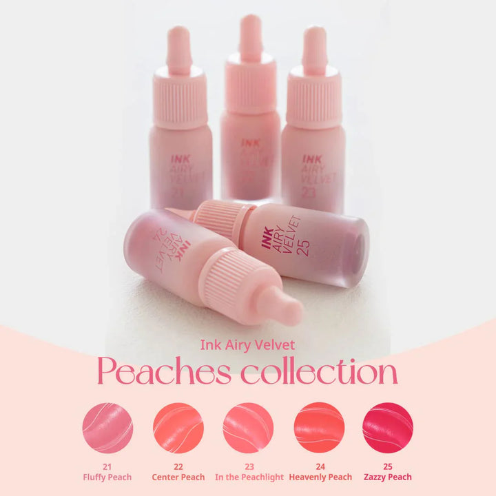 Peripera Ink Airy Velvet Peach Series 026