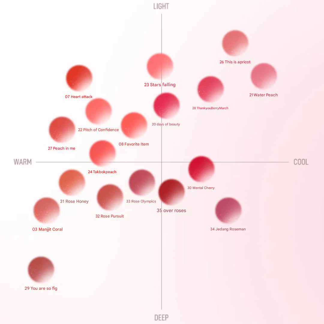 Peripera Ink Airy Velvet Peach Series 026