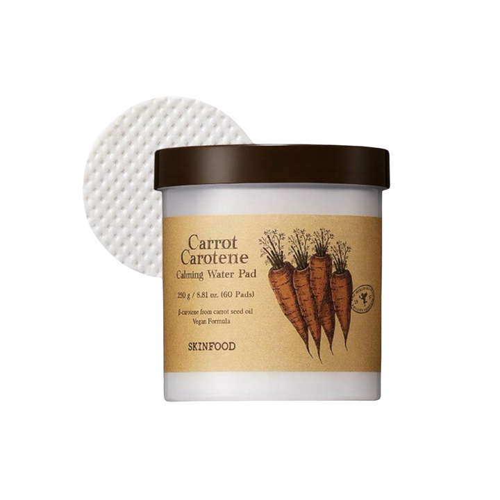 Skinfood Carrot Carotene Calming Water Pad 250g [60 Sheets]