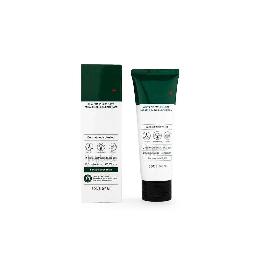 Some By Mi AHA BHA PHA 30 Days Miracle Acne Clear Foam